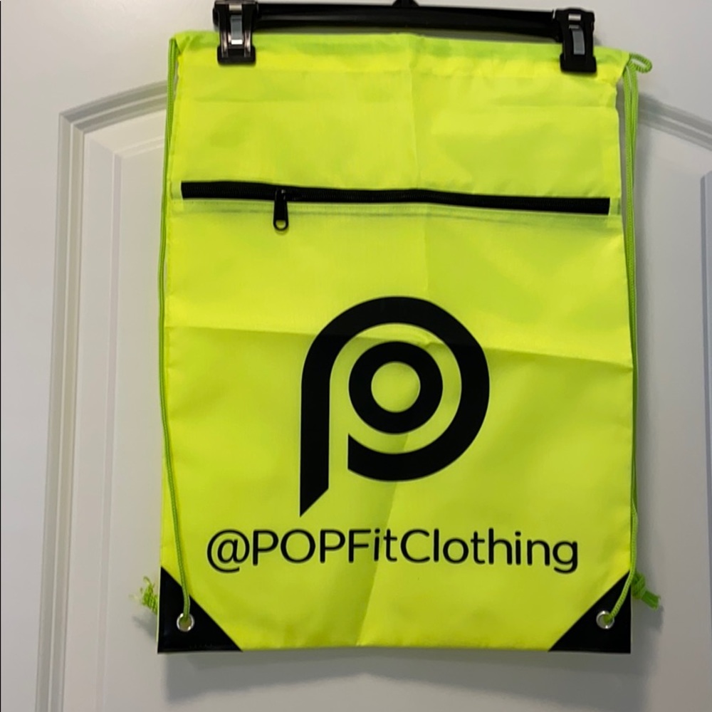 Pop Fit Clothing Drawstring bag
